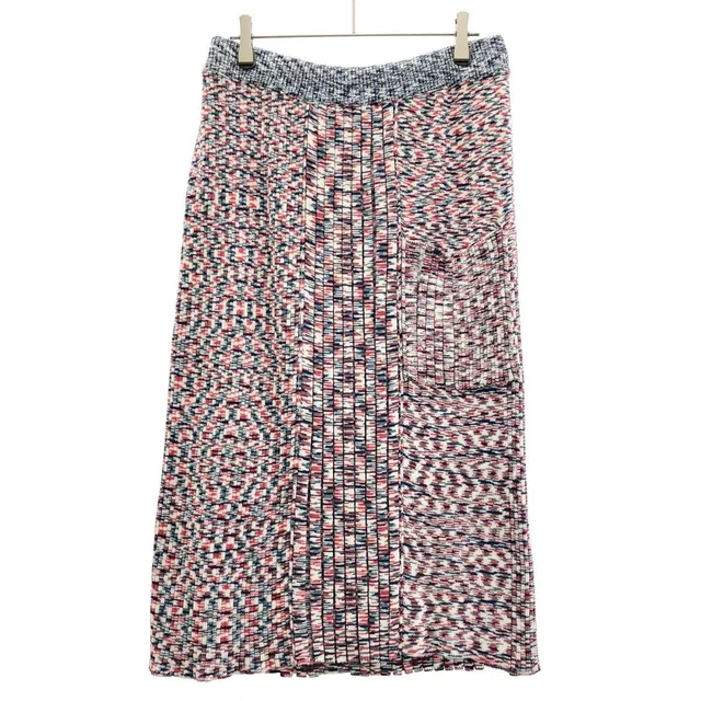 Celine by Phoebe Philo Pocket Mixed Knit Skirt 2 Color L in Nylon from The Reluxe