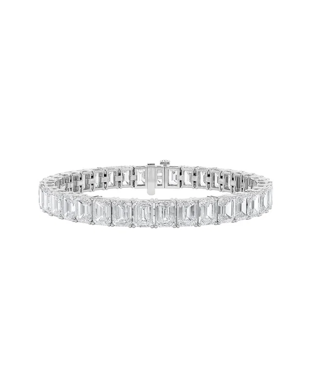 Lab Grown Diamonds 14K 27.00 ct. tw. Lab-Grown Diamond Bracelet, image 1 of 1 from Rue La La