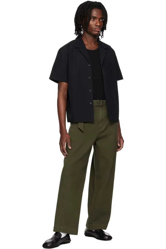 Entire Studios Black Strand Shirt, photo 4 of 4 from SSENSE