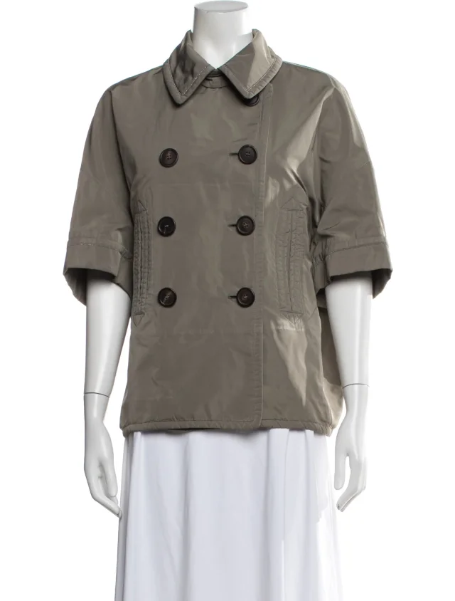 Brunello Cucinelli jackets in gray from The RealReal