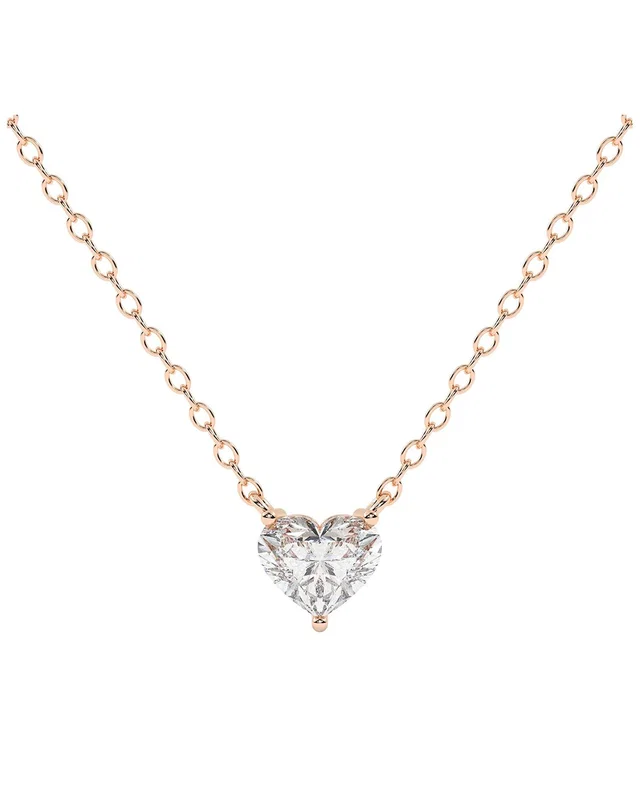 Lab Grown Diamonds 14K 0.50 ct. tw. Lab-Grown Diamond Necklace, image 1 of 1 from Rue La La