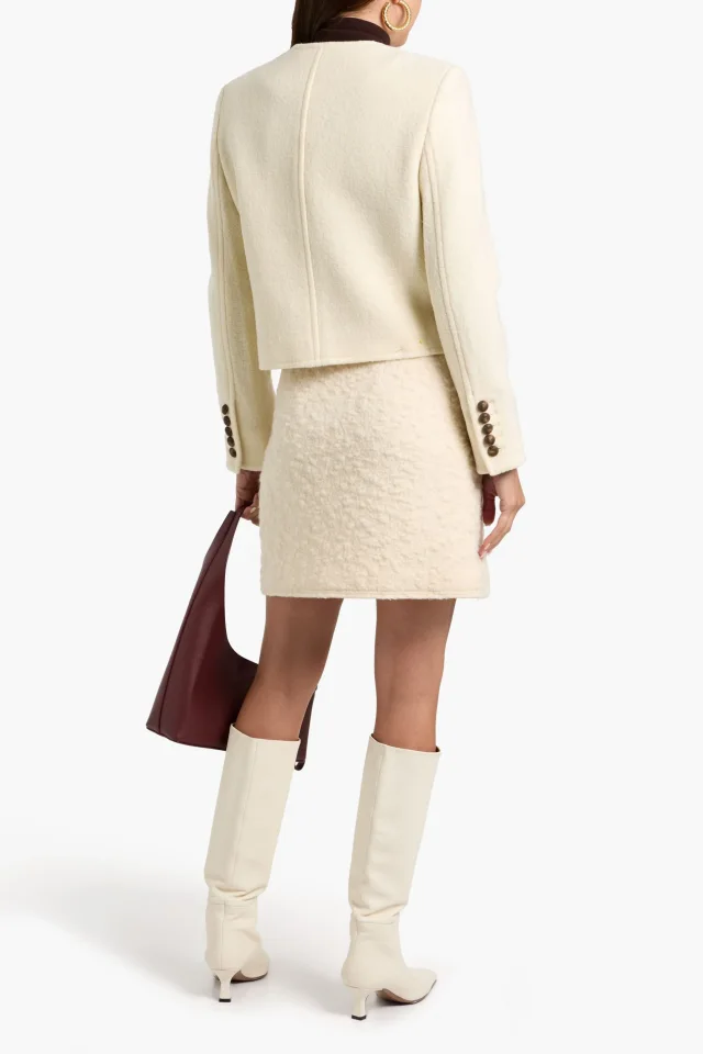 Veronica Beard Leslie Virgin Wool Bouclé Jacket, photo 3 of 4 from THE OUTNET
