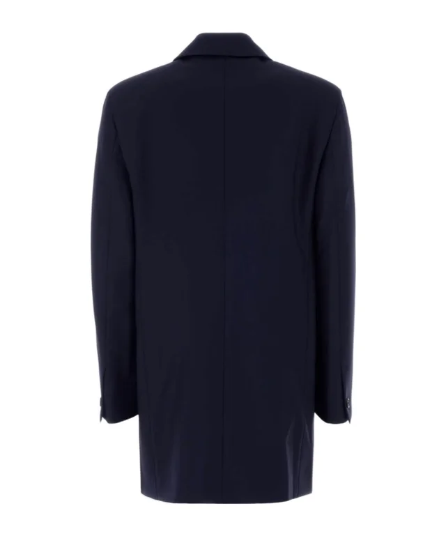 Jil Sander single-breasted notched-lapels coat, photo 2 of 4 from SENSER