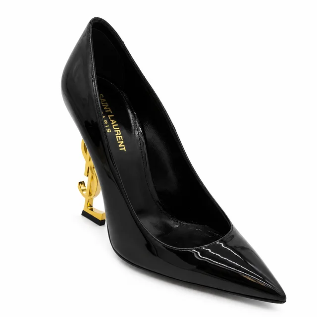 Opyum YSL Patent Leather Pointed-Toe Pumps in Patent leather from Clotheshorse Anonymous