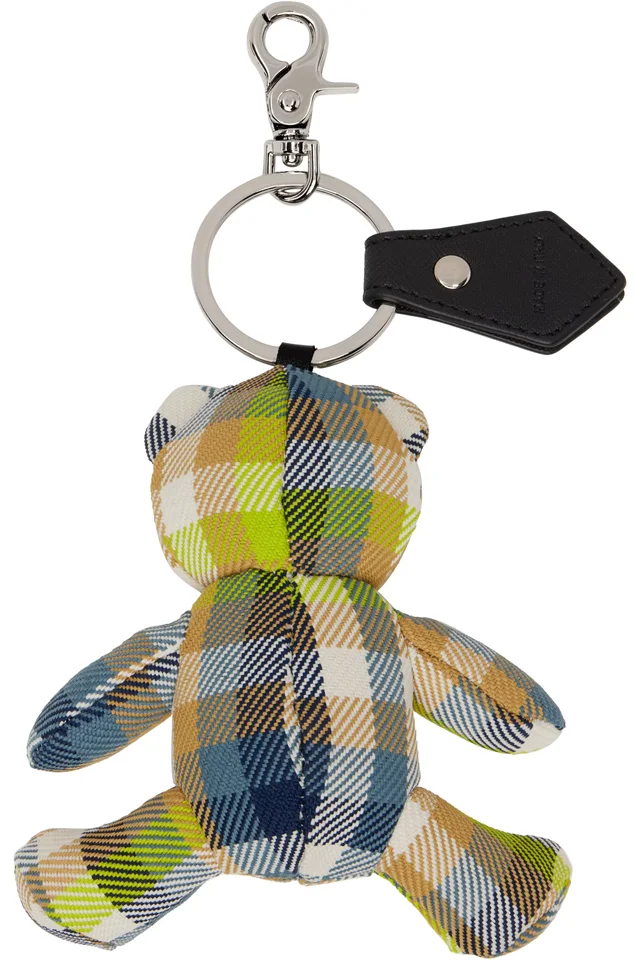 Vivienne Westwood Multicolor Teddy Bear Keychain, photo 2 of 2 from SSENSE