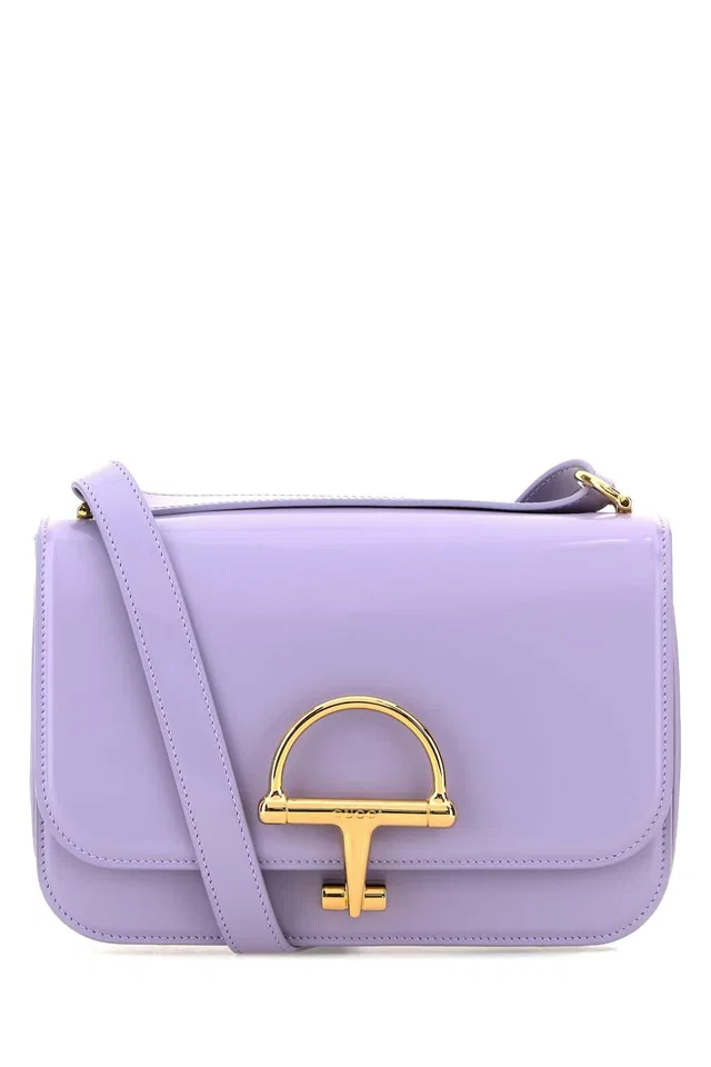 Gucci Siena Shoulder Bag — Purple in Purple Leather from HEWI