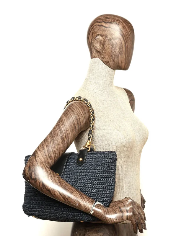 Chanel Raffia Tote Bag in Raffia from A Retro Tale, photo 9 of 9