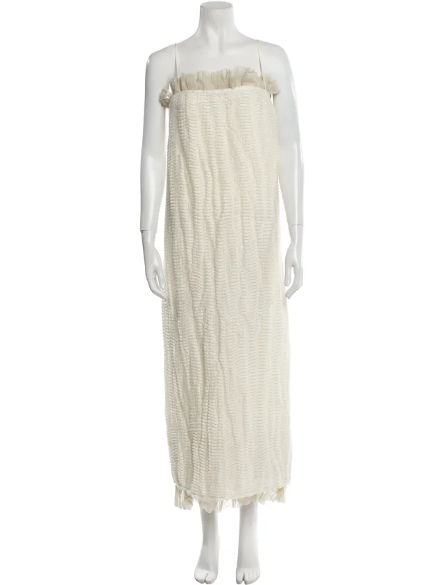 Khaite Strapless Long Dress from The RealReal