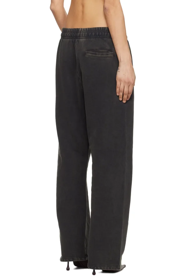 Entire Studios Black Straight Leg Sweatpants, photo 3 of 4 from SSENSE