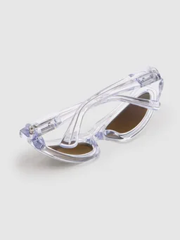 Kuboraum Berlin Mask Sunglasses in 0% Acetate, photo 5 of 5 from LUISAVIAROMA