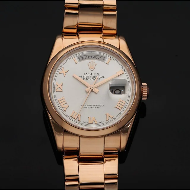 Rolex Day-Date 36 118205 36mm Rose Gold Watch in Pink from H&T