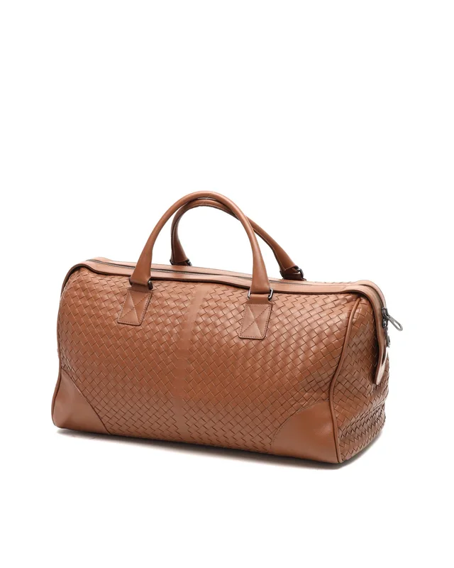 Bottega Veneta Intrecciato Boston Bag in Woven leather from A Retro Tale, photo 3 of 8
