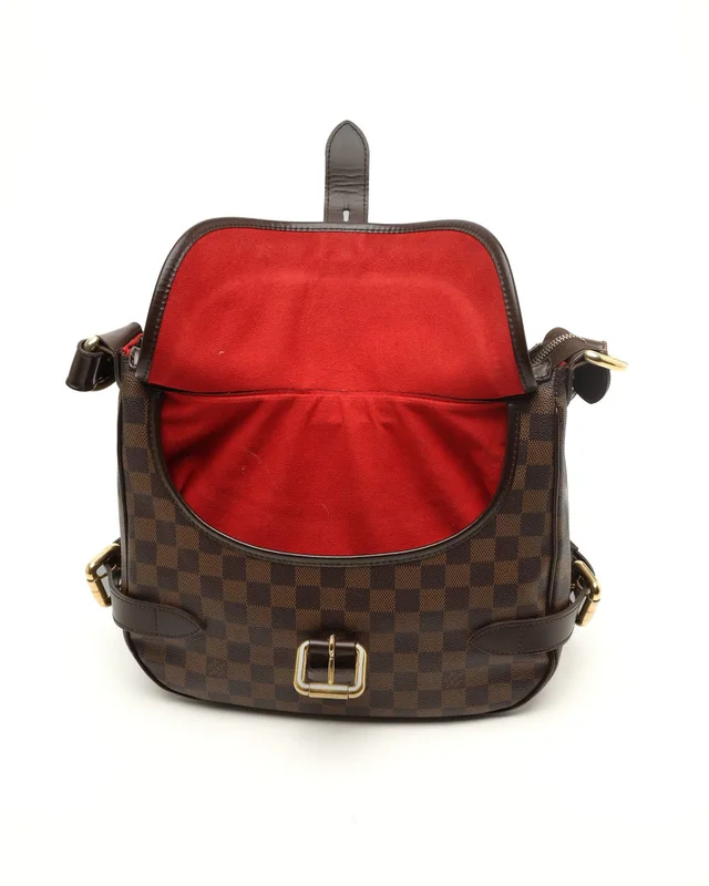 Louis Vuitton Damier Ebene Highbury Shoulder Bag in Brown Canvas from A Retro Tale, photo 6 of 8