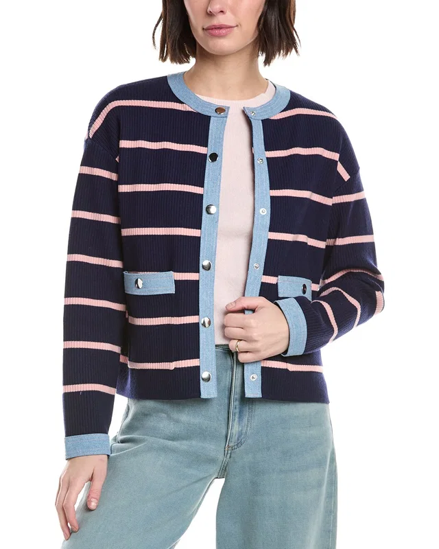 Nanette Nanette Lepore Striped Cardigan, image 1 of 1 from Rue La La