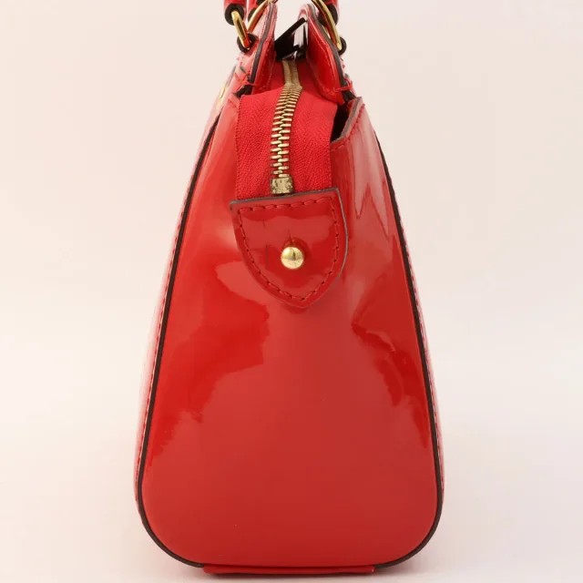 Louis Vuitton 2015 Monogram Vernis Brea PM Cerise from VINTAGE QOO TOKYO, photo 4 of 16