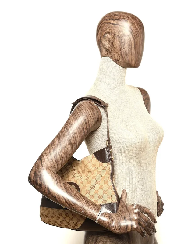 Gucci GG Horsebit Hobo Bag in Canvas from A Retro Tale, photo 8 of 8