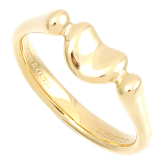 Tiffany & Co. 18K Bean Ring #52 Yellow Gold in Yellow from VINTAGE QOO TOKYO