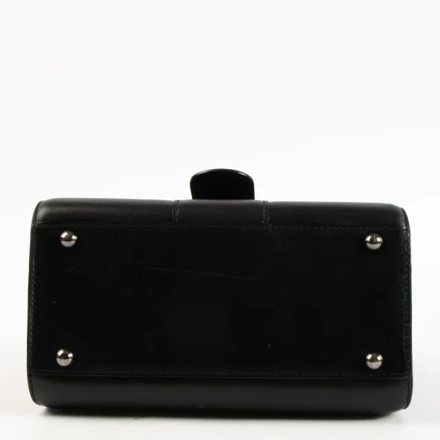 Delvaux Black Box Calf Brillant Mini Bag in Black Box leather from Labellov, photo 6 of 7