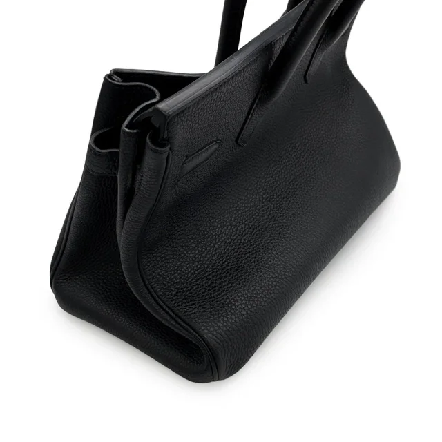 Hermès Birkin Black Togo Leather Size 30 in Black Togo leather from GALLERY RARE, photo 9 of 16