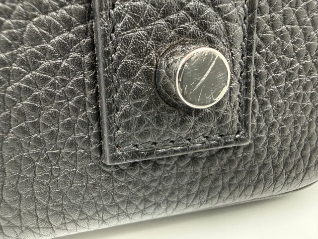 LONDON LOCATED* PRELOVED HERMÈS JPG SHOULDER BIRKIN BLACK Togo Leather in Black Togo leather from Luxury Promise, photo 21 of 31
