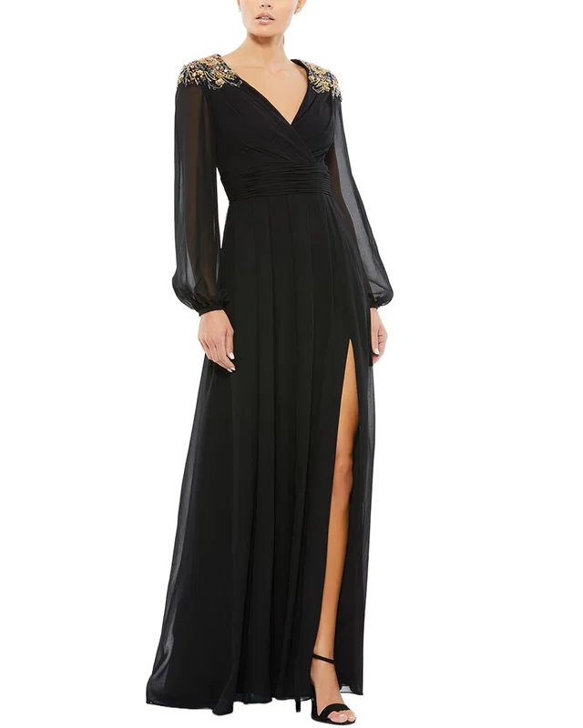 Mac Duggal Embellished Column Gown, image 1 of 1 from Rue La La