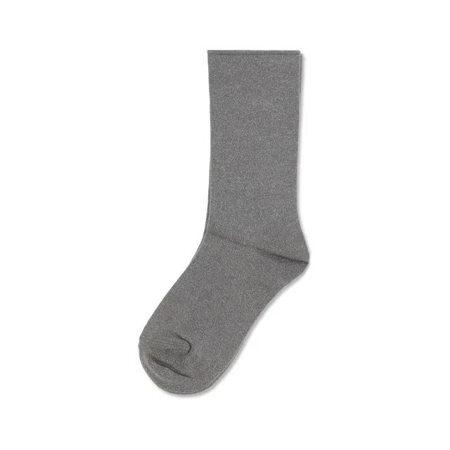 Brunello Cucinelli Gray Silk Socks in Grey Silk from HEWI