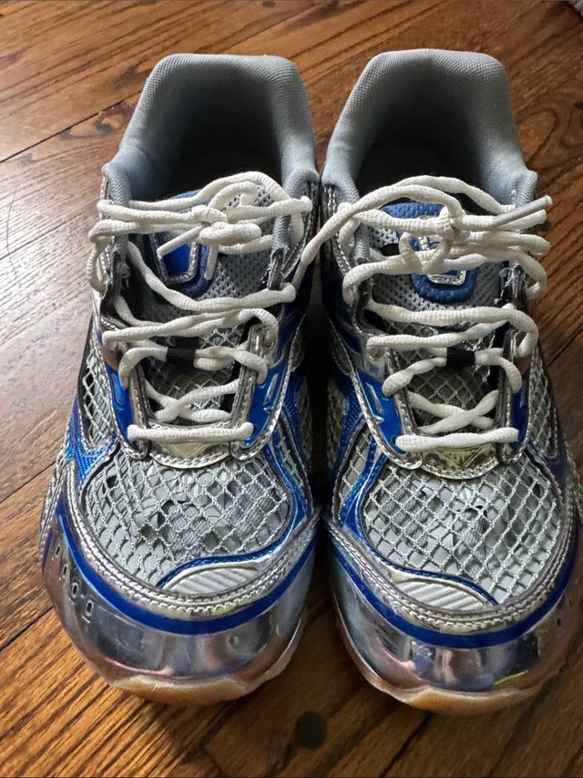 Bottega Veneta Orbit Sneaker Size 44eu 10.5 in silver|blue|gray from Poshmark