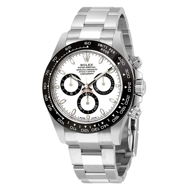 Rolex Cosmograph Daytona Chronograph Automatic Chronometer White Dial Mens Watch M116500LN-0001 in white|silver|gold|gray|black from Jomashop.com