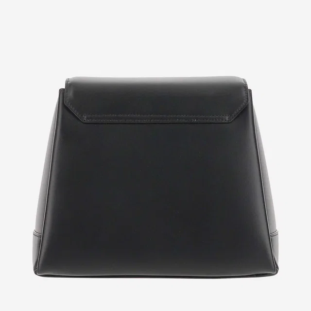 Jil Sander Calfskin Leather Shoulder Bag — Black in Black Calfskin from HEWI
