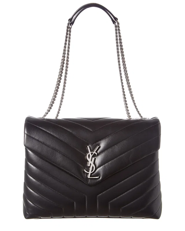 DNU INV Saint Laurent LouLou Medium Matelasse Y Leather Chain Satchel, image 1 of 1 from Rue La La