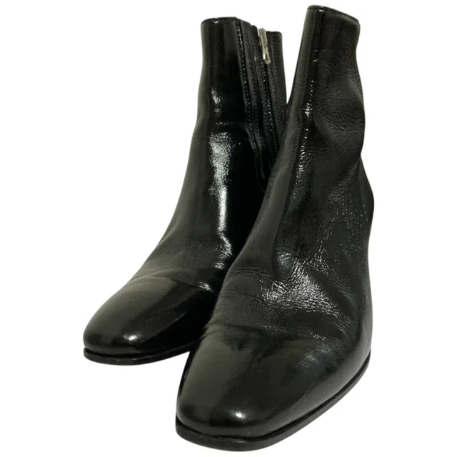 Acne Studios Patent Leather Short Boots in Patent leather from LuxUness