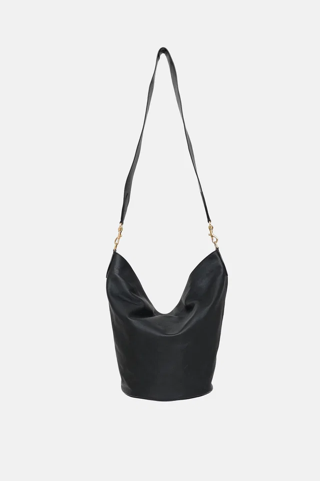 Khaite Large Leather Bucket Bag in Leather from VSP Consignment
