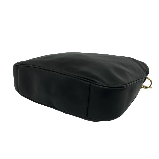 Gucci Bamboo Leather 2way Bag in Black Leather from LuxUness, photo 8 of 10