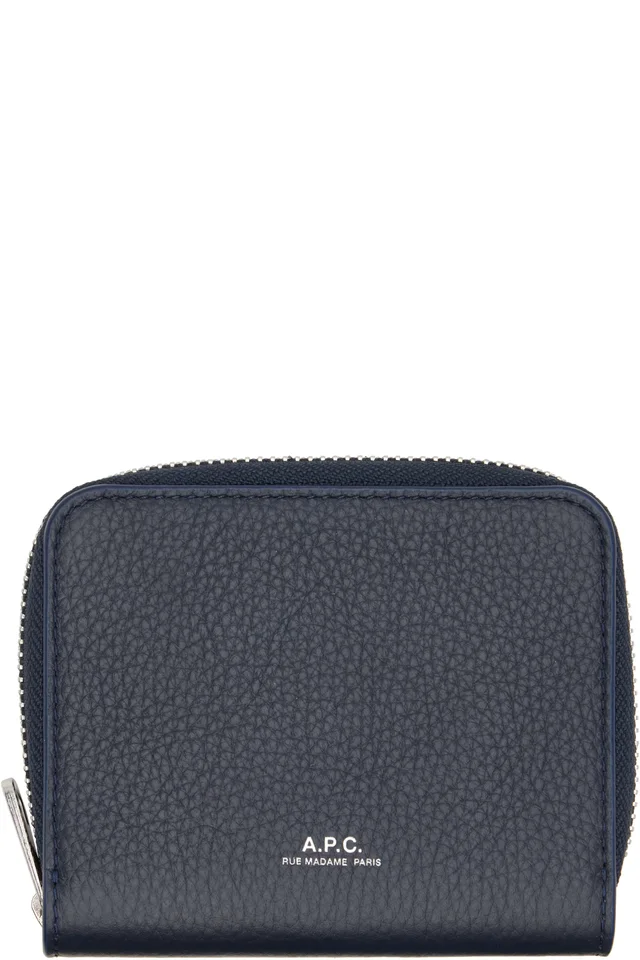 A.P.C. Navy Chelsea Zip Wallet from SSENSE, photo 1 of 1