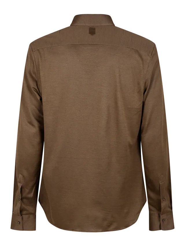 Canali Slim Fit Long Sleeve Shirt, photo 2 of 4 from SENSER