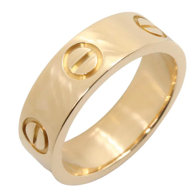 Cartier Love Au750 Ring Size 8 from LuxUness
