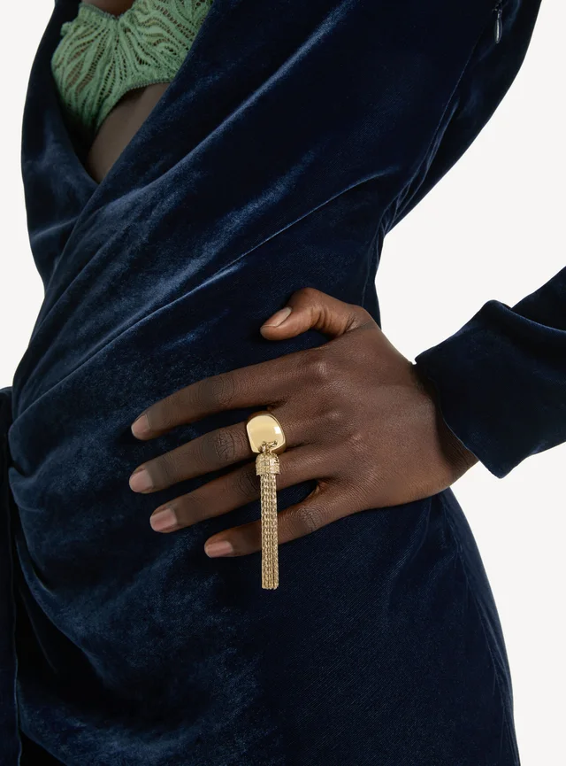 Balmain Brass tassel ring, photo 3 of 3 from SENSER