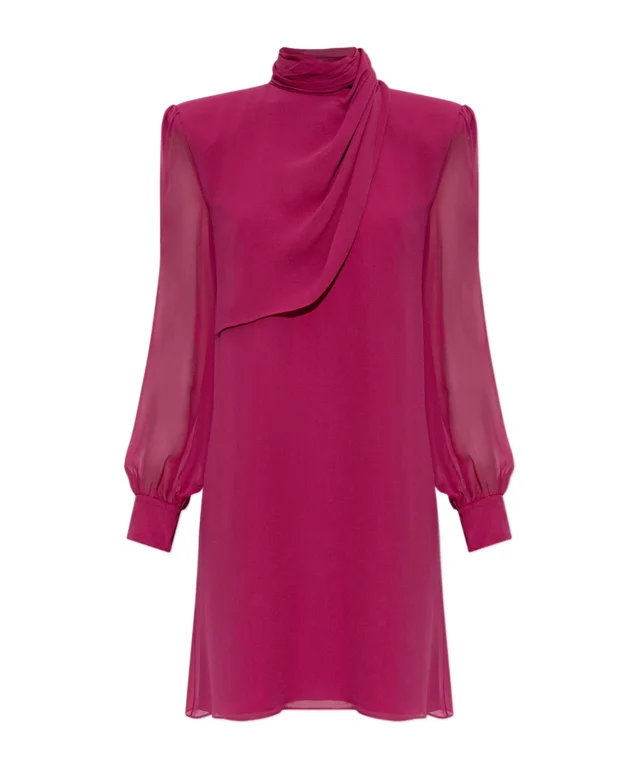 Valentino Draped High-Neck Dress from SENSER, photo 1 of 1