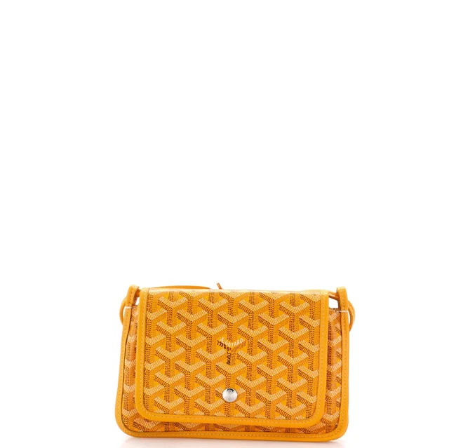 Goyard Plumet Clutch Wallet Coated Canvas in yellow Coated canvas from Poshmark