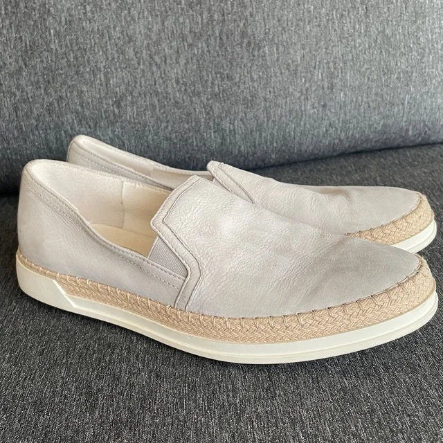 Tod's Espadrille Sneakers Slip - On 38,5/8,5 Dove Gray Lamb Leather Fine Nubuck in gray Lambskin from Poshmark