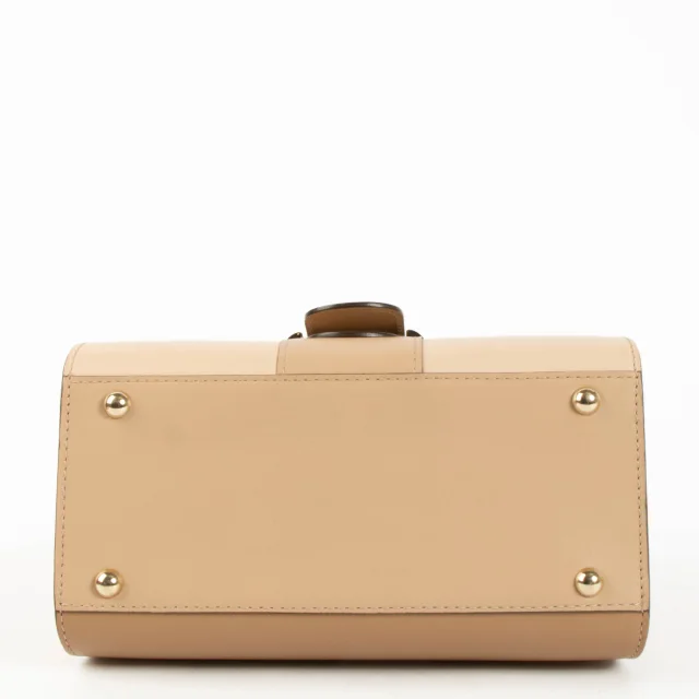 Delvaux Nude Box Calf Camaieux Brillant Mini Bag in Box leather from Labellov, photo 5 of 6