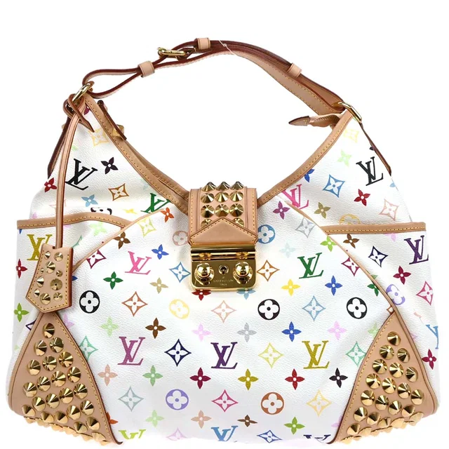 Louis Vuitton 2010 Monogram Multicolor Chrissie MM Handbag M40311 in Multicolor Canvas from AMORE Vintage Tokyo