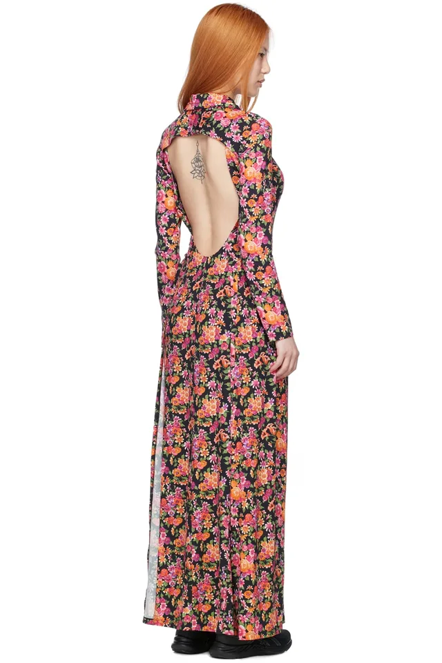 Commission Black Dean Maxi Dress, photo 3 of 5 from SSENSE