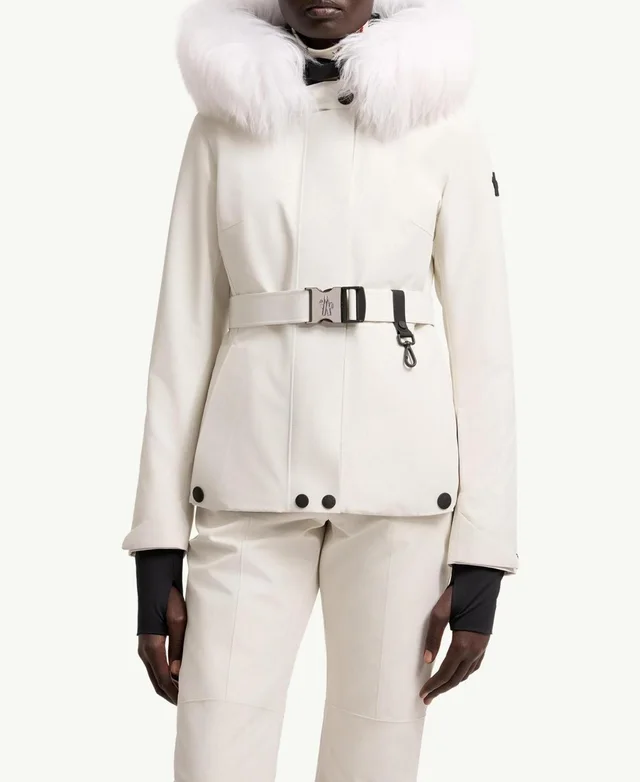 Moncler Grenoble Laplance GORE-TEX® Shearling-Trimmed Hooded Insulated Ski Jacket, photo 2 of 9 from SENSER