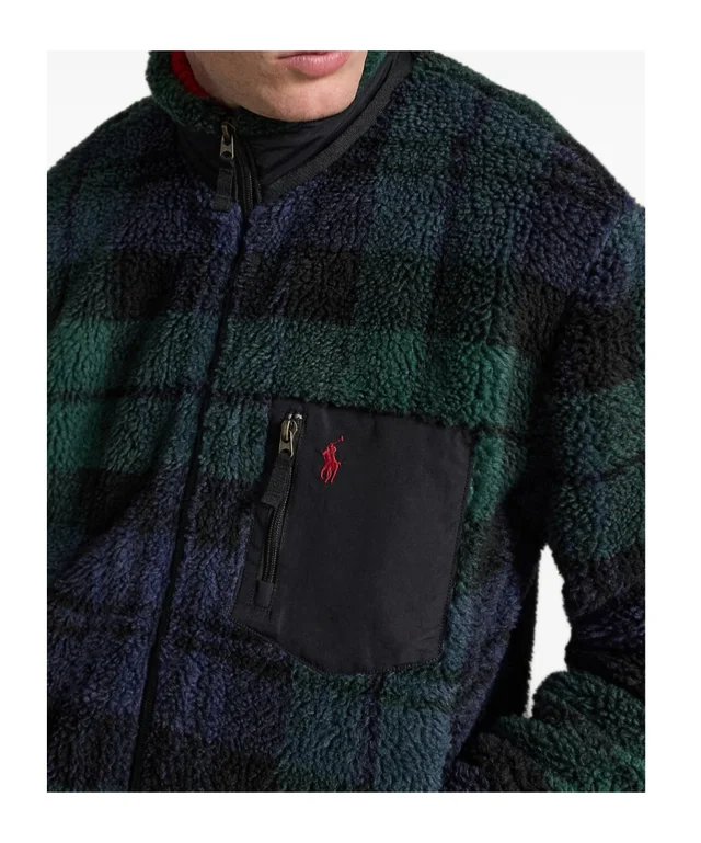 Polo Ralph Lauren plaid fleece sweatshirt, photo 3 of 3 from SENSER