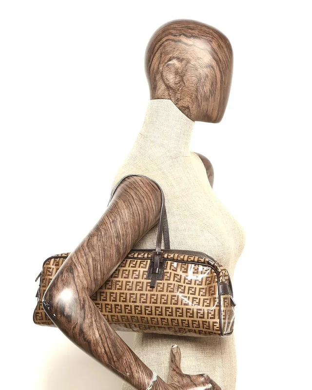 Fendi Zucchino Patent Bag in Patent leather from A Retro Tale, photo 9 of 9