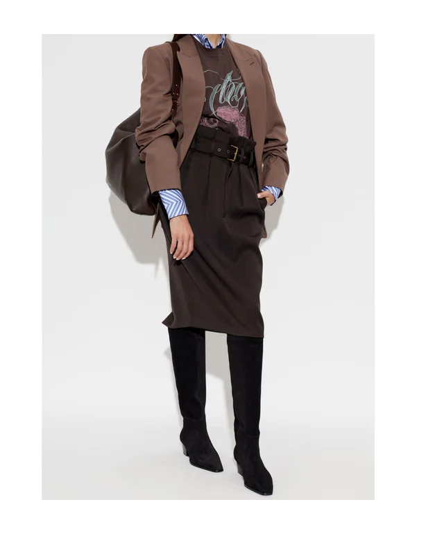 Aeyde Medea Mid-Heel Knee-High Boots, photo 4 of 6 from SENSER