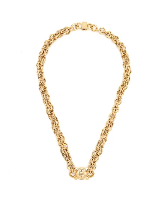 Celine Triomphe Rope Necklace from A Retro Tale, photo 2 of 4