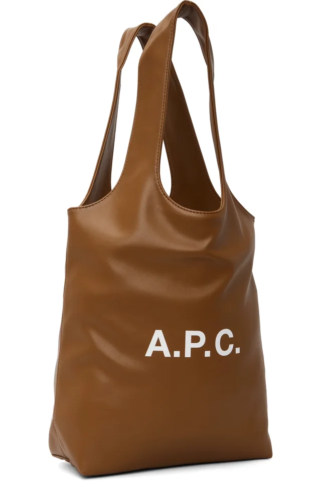 A.P.C. Tan Ninon Small Tote, photo 2 of 2 from SSENSE