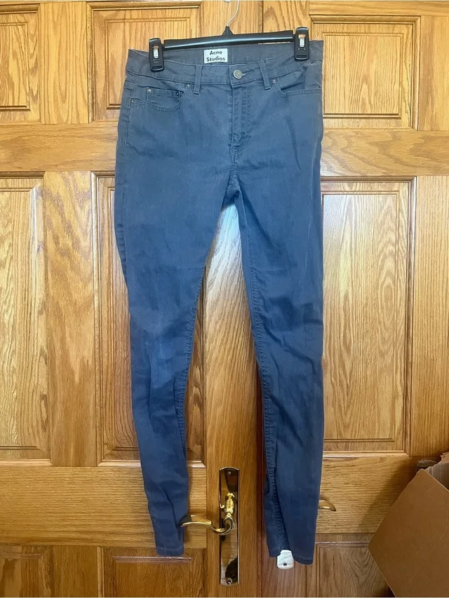 Acne Studios Grey Skinny Jeans in gray from Poshmark